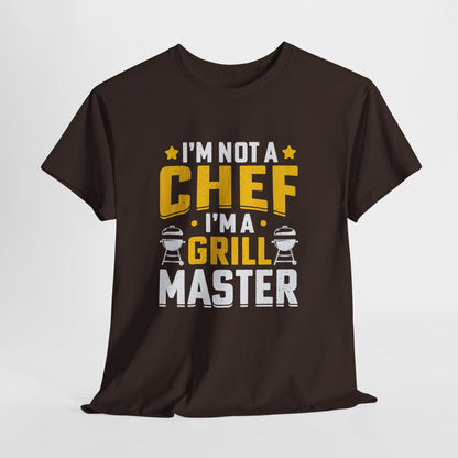 Grill Master Unisex Heavy Cotton Tee - Perfect Gift for BBQ Lovers