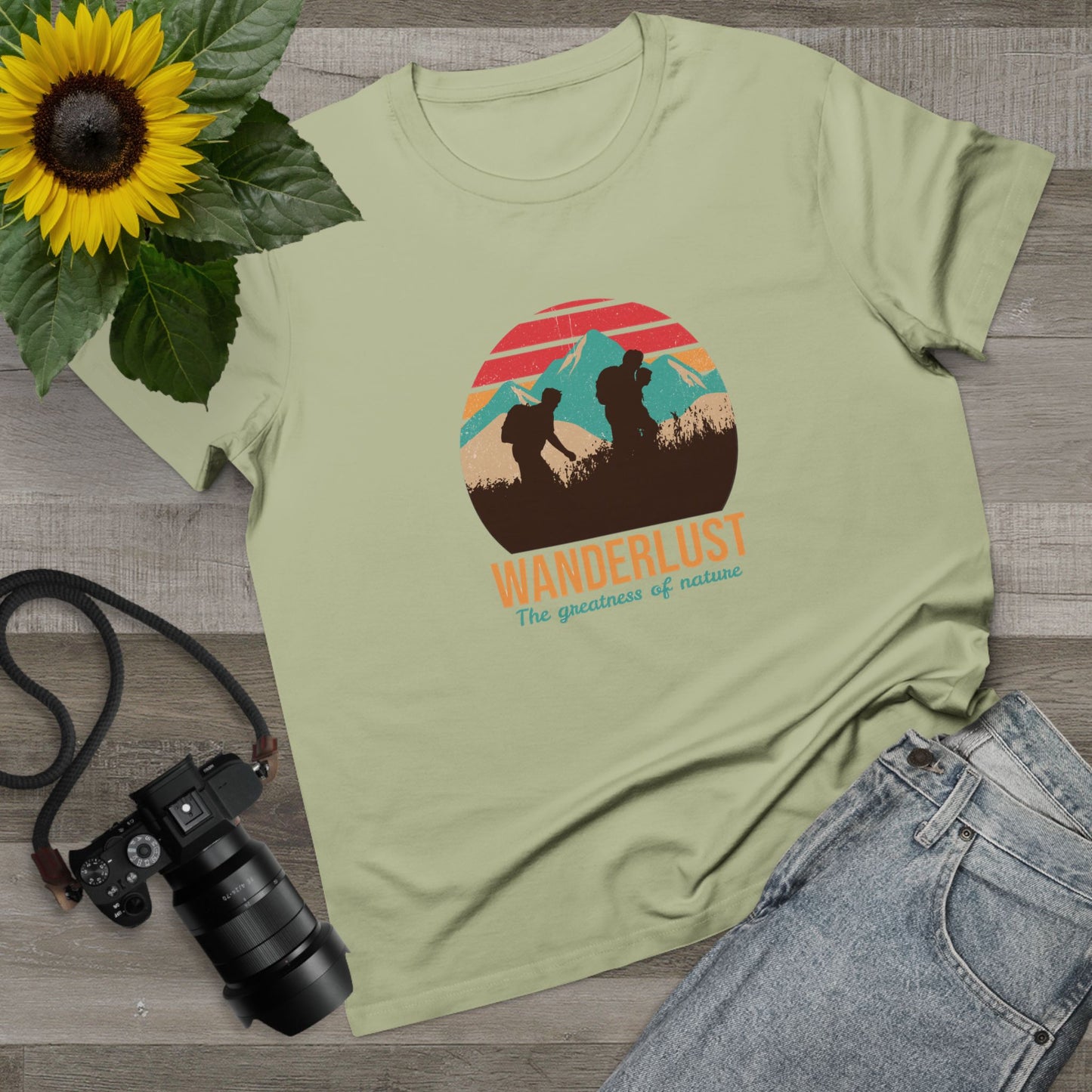 Wanderlust The Greatness Of Nature  Women’s Maple Tee