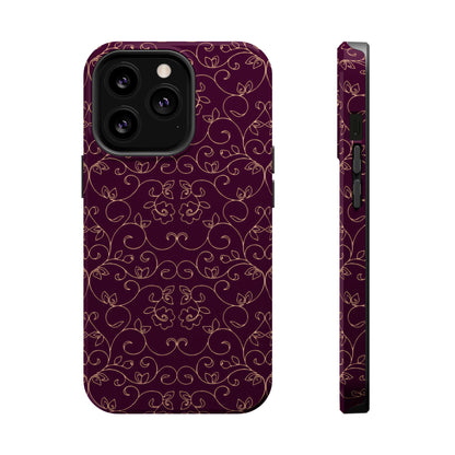 Luxury Serial Magnetic Phone Case, Royal