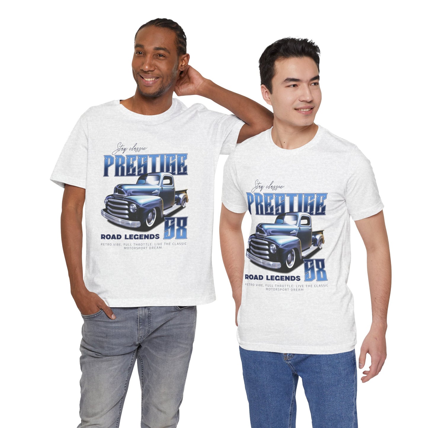 Camiseta de manga corta unisex Stay Classic Prestige Road Legends 