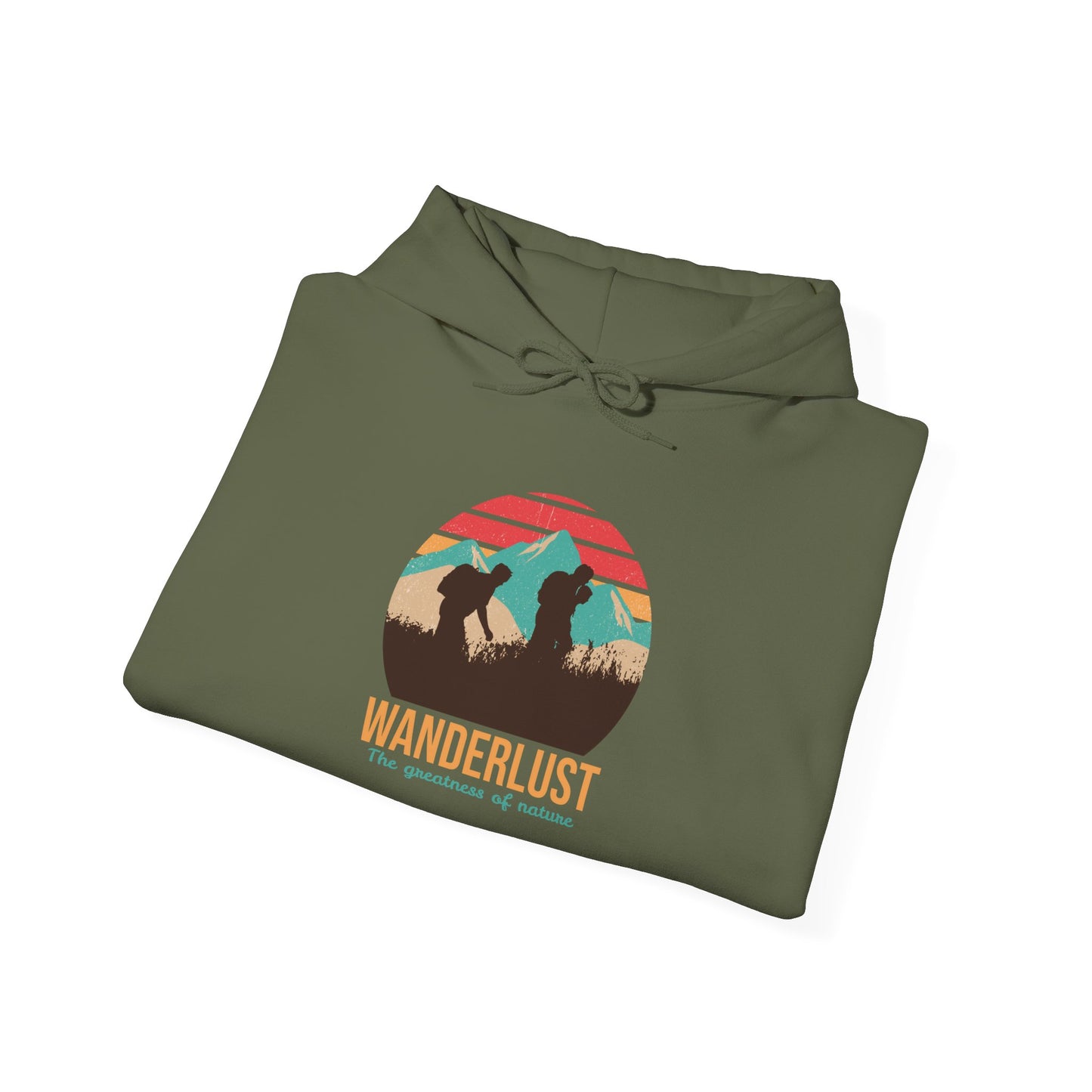 Wanderlust The Greatness Of Nature Unisex Heavy Blend™ Hooded Sweatshirt