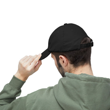 Unisex Distressed Cap - Explore the Mountain Adventure Hat