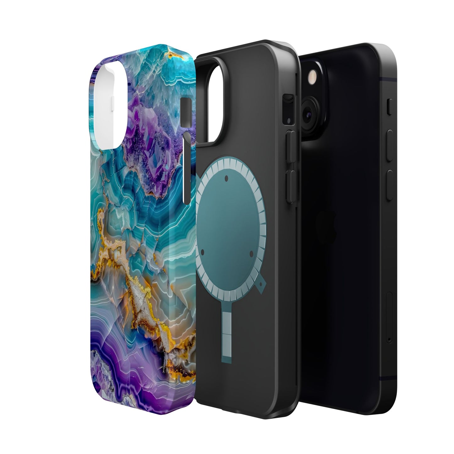 Turquoise Veil Magnetic Phone Case