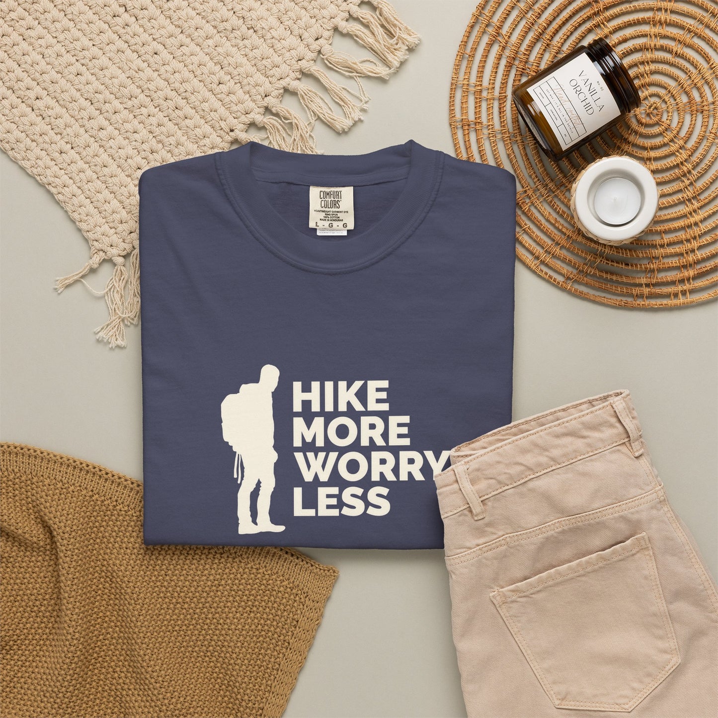 Hike More Worry Less Unisex T-shirt