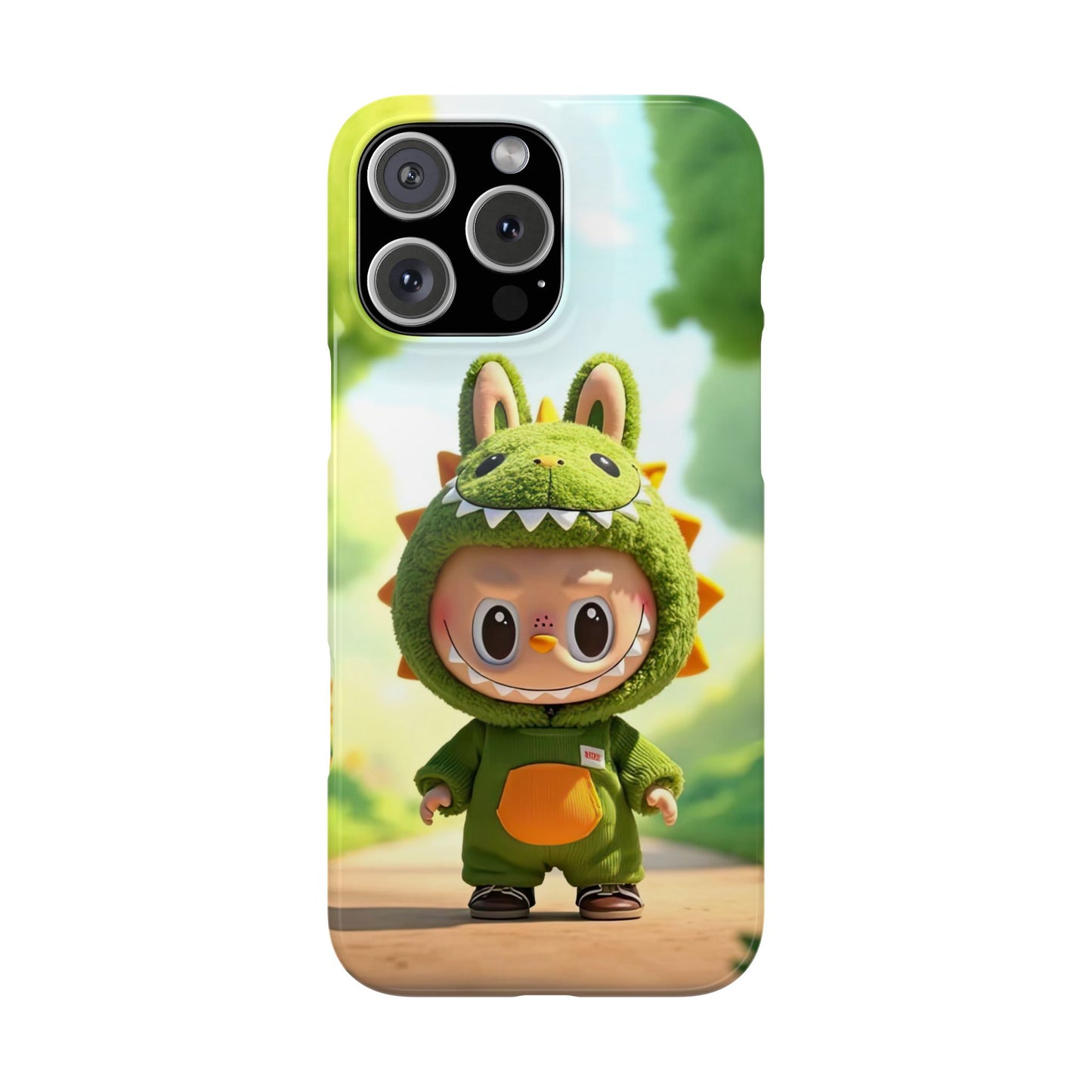 The Monsters Snap Case for iPhone Models – Playful Dinosaur Design