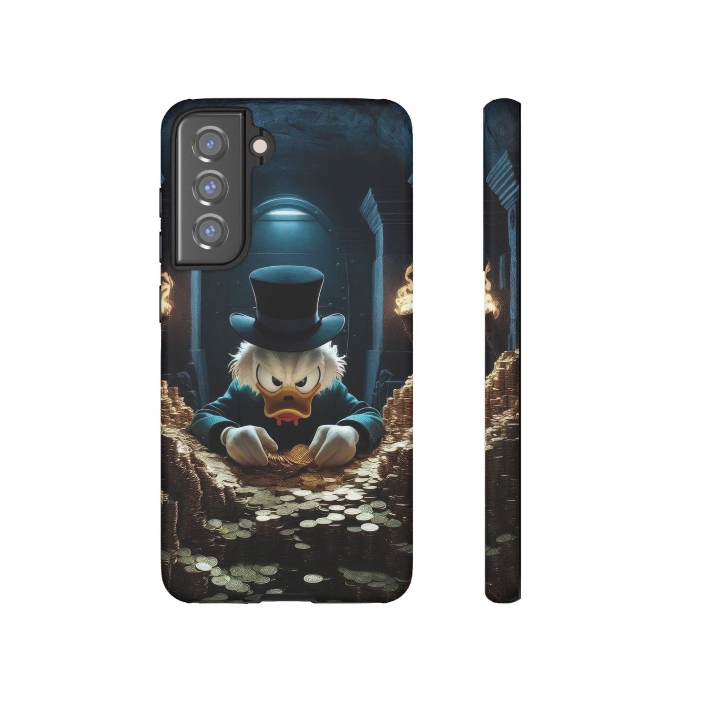 Scrooge McDuck Samsung Phone Case for Cartoon Lovers