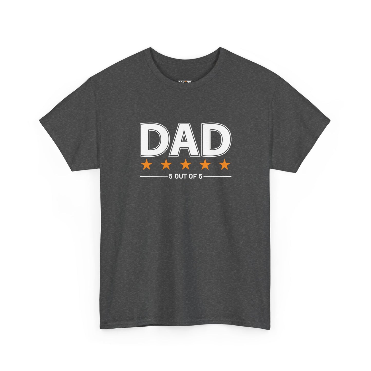 Father's Day Unisex Tee - 5 Stars Dad T-shirt