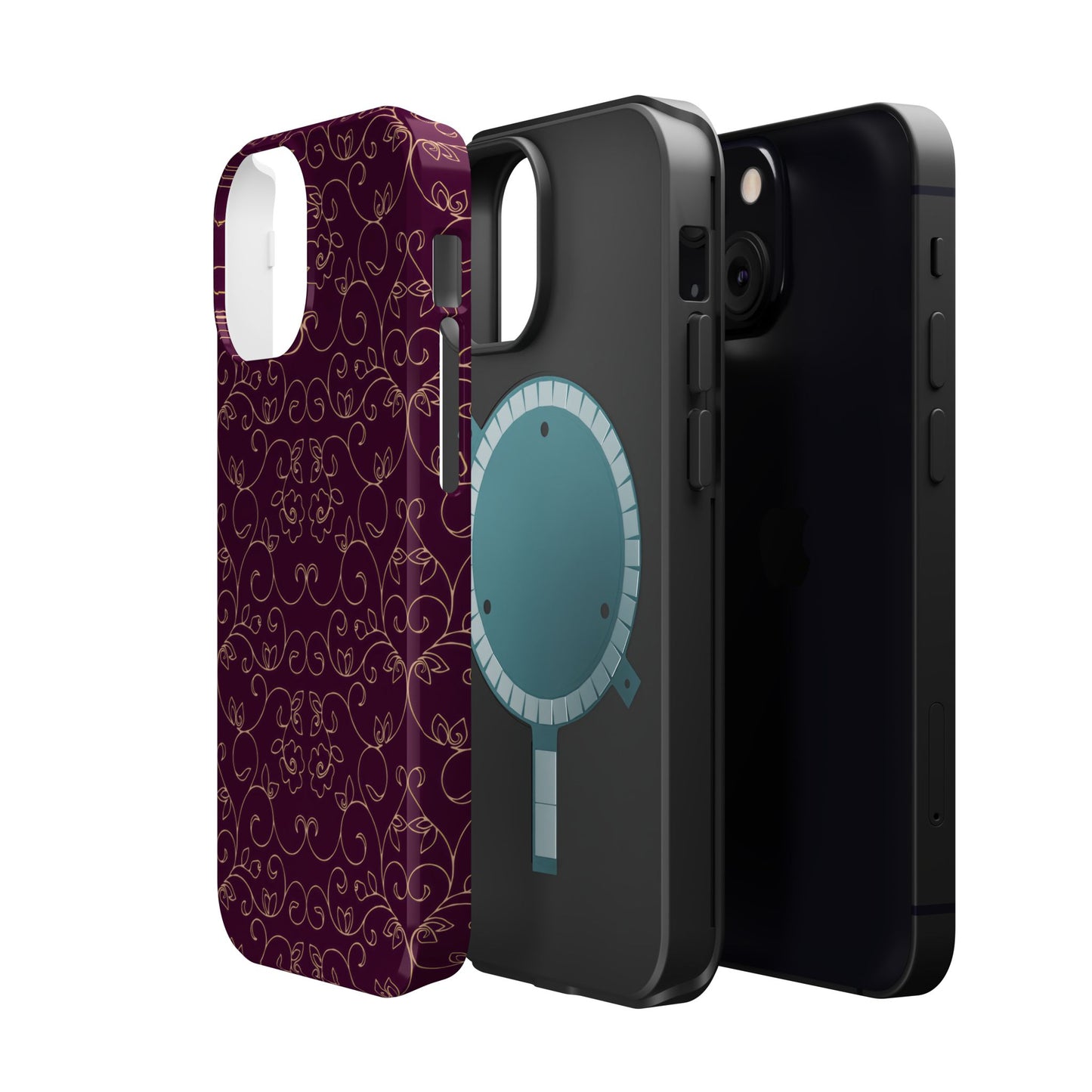 Luxury Serial Magnetic Phone Case, Royal