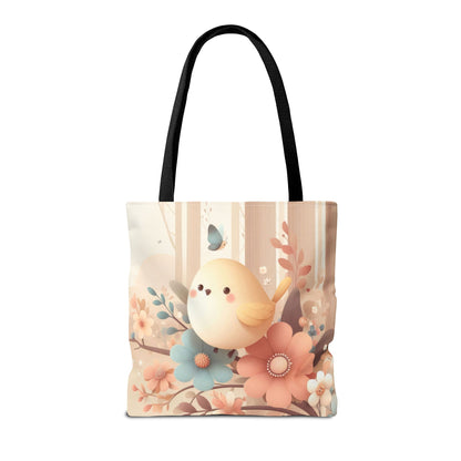 Pastel Canary Tote Bag