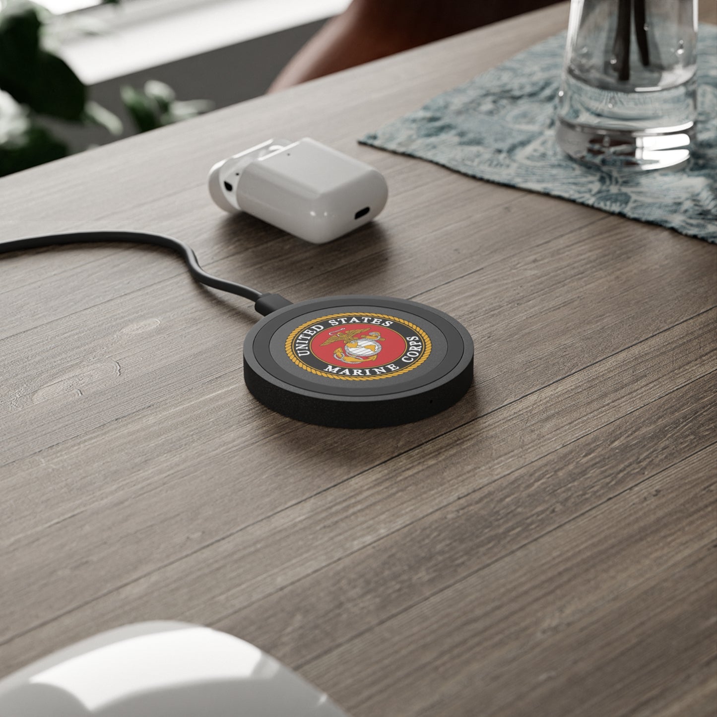 U.S. Marine Corps Quake Wireless Charging Pad