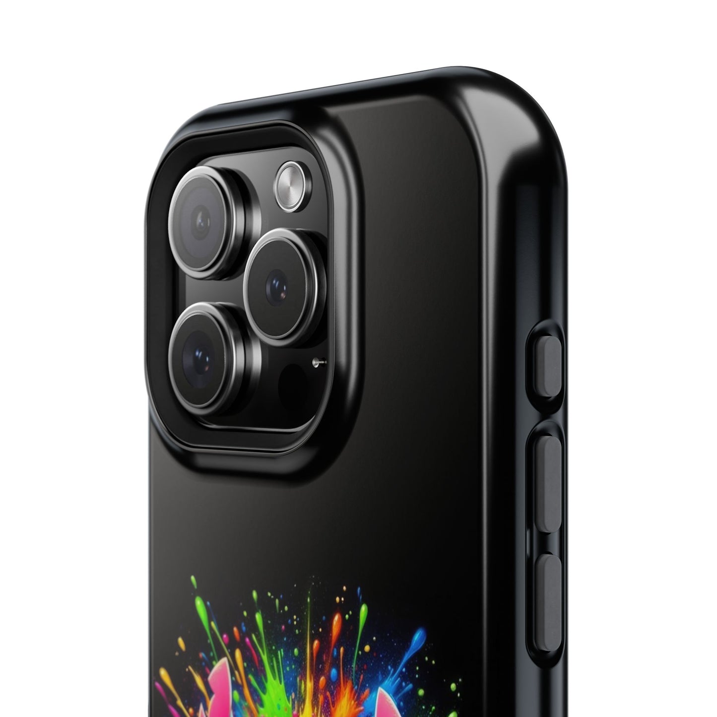 Colorful Cartoon Phone Case, Magnetic Tough Cover