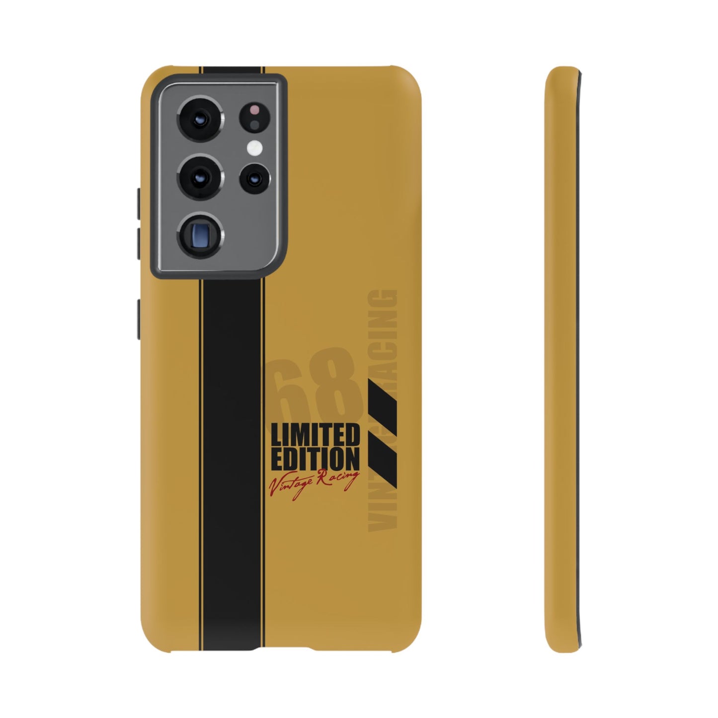 Vintage Racing 68 Tough Case, Retro Racecar Design