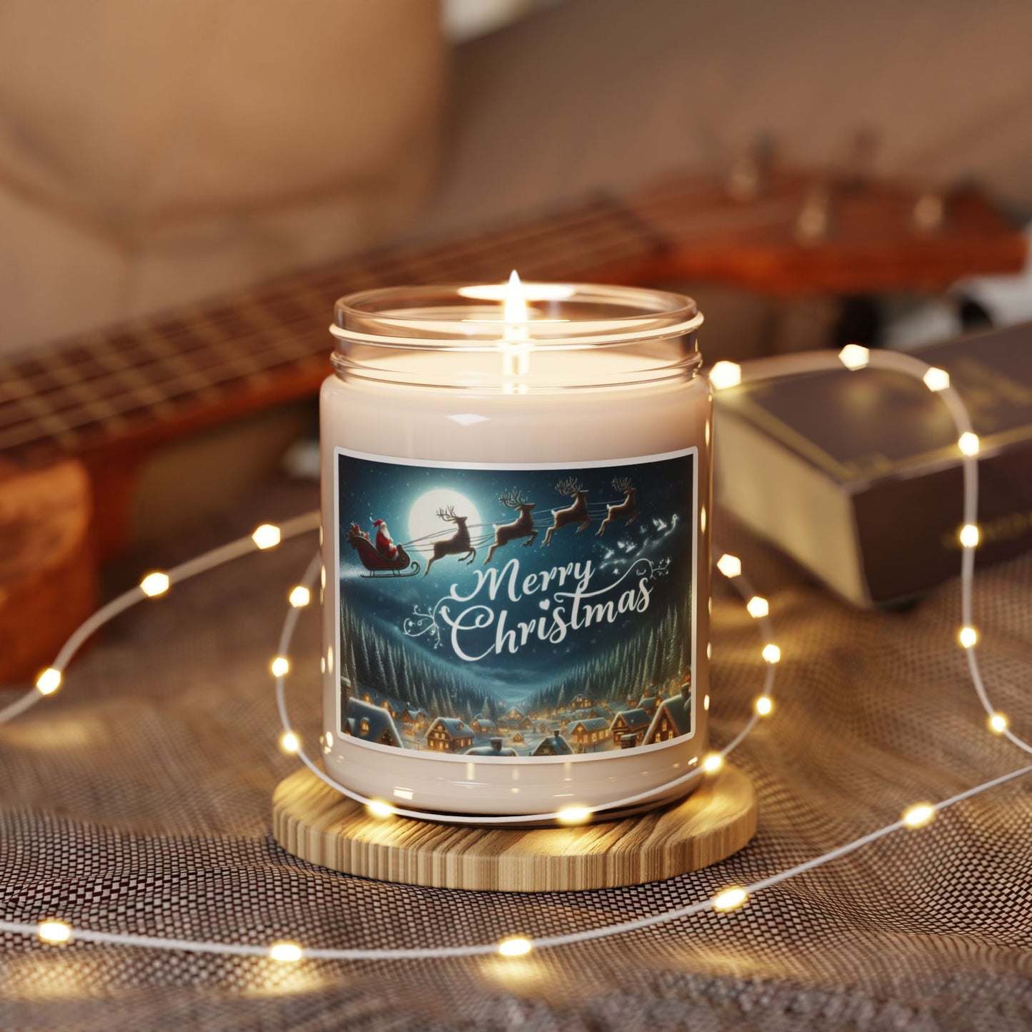 Christmas Scented Soy Candle, 9oz