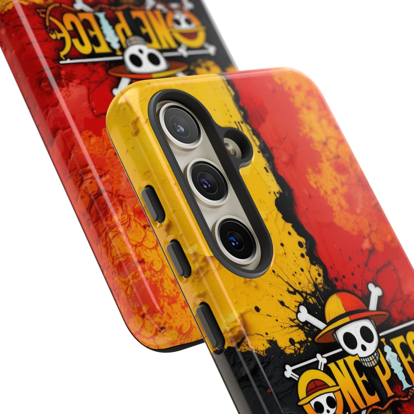 One Piece Samsung Tough Phone Case, Anime Vibrant Design
