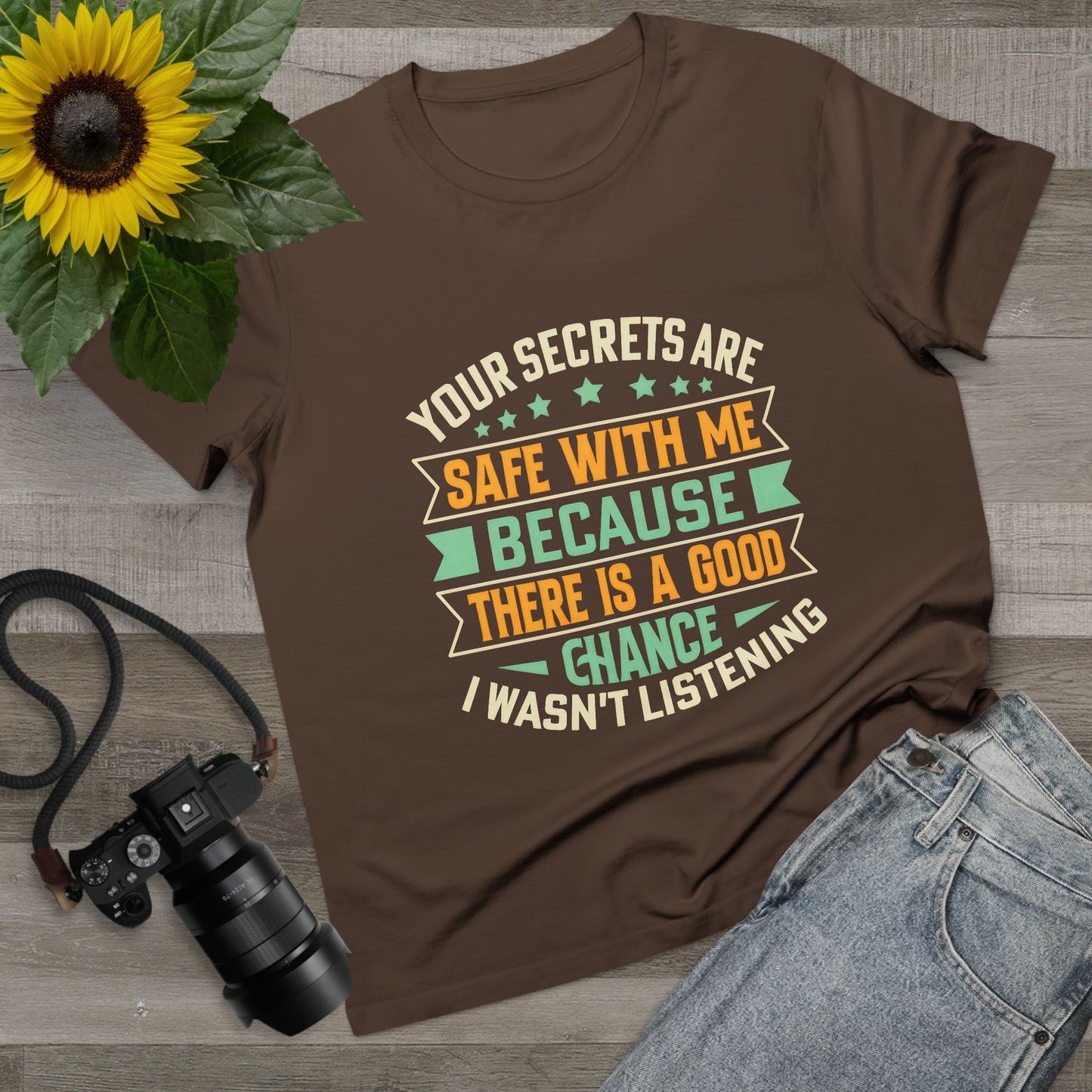 Humorous Women’s Maple Tee - Perfect Gift for Friends, Birthday or Casual Wear