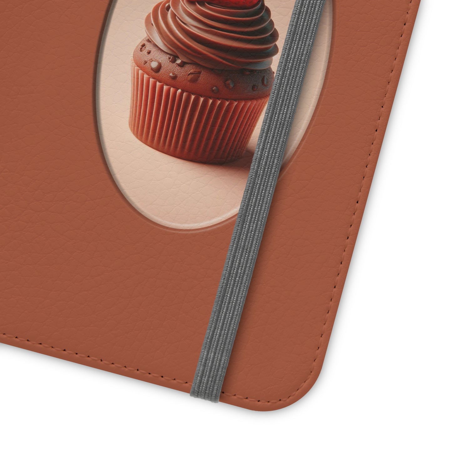 Chocolate Cupcake Flip Cases