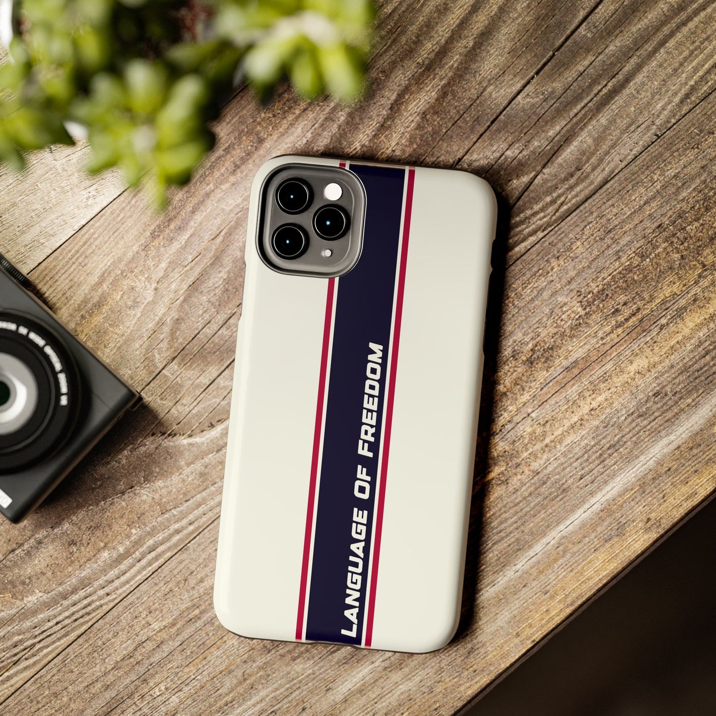 Language of Freedom Tough Phone Cases