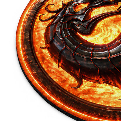 Fire Dragon Mouse Pad