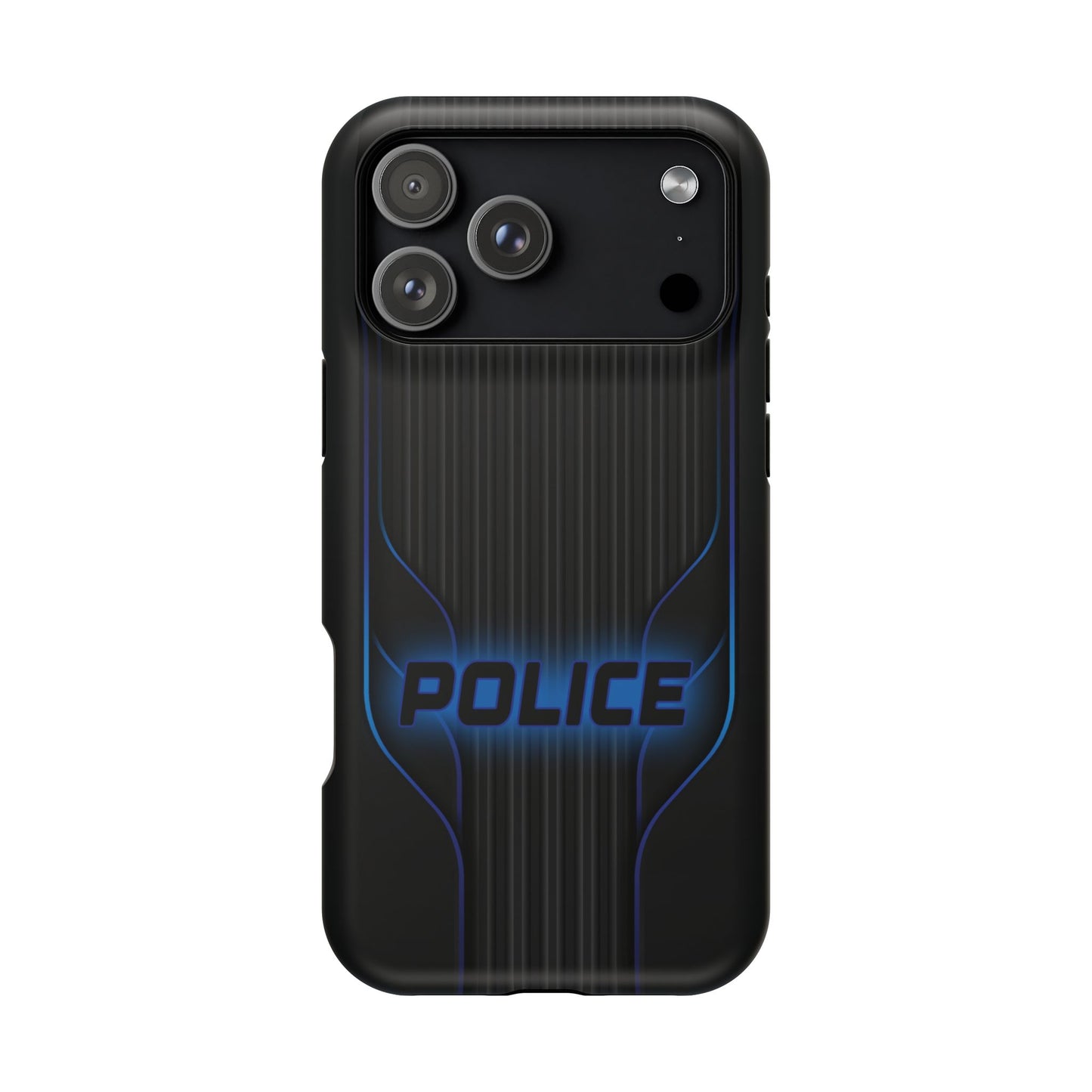 Police Magnetic Phone Cases, Blue Light