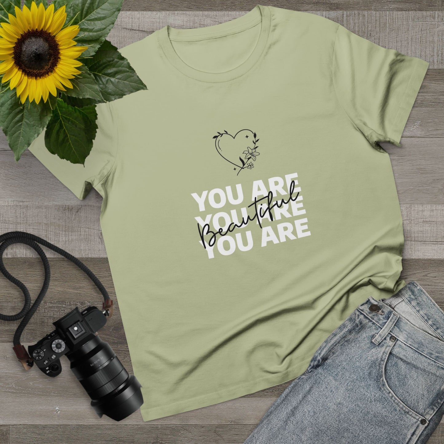 You Are Beautiful Women’s Maple Tee