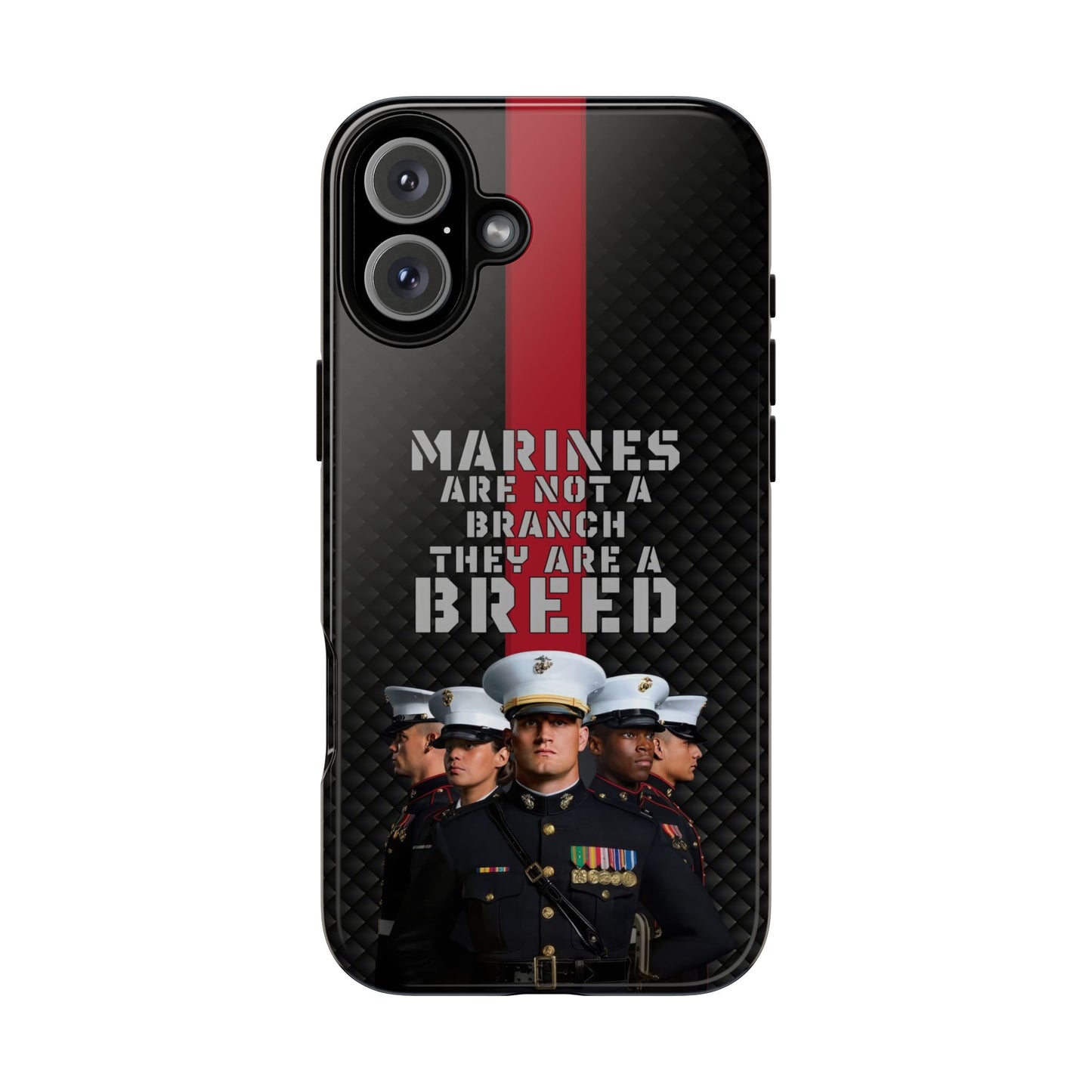 Marine Corps Tough iPhone Case - Proud Military Supporter