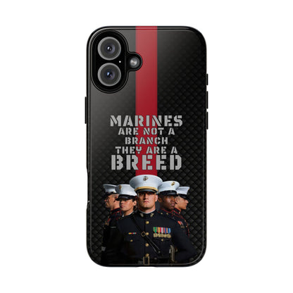 Marine Corps Tough iPhone Case - Proud Military Supporter