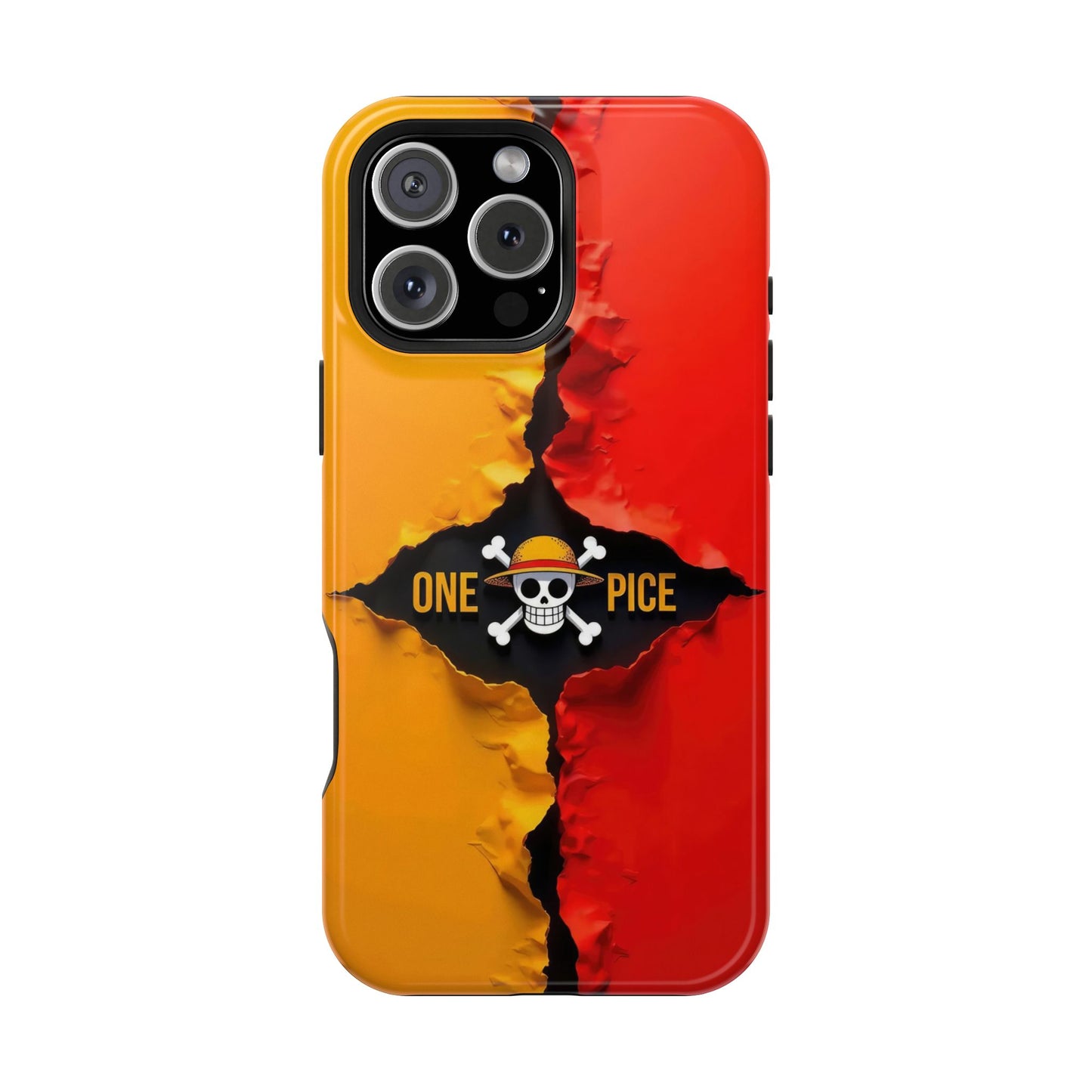 Bold One Piece Magnetic Tough Cases, Anime Phone Cover