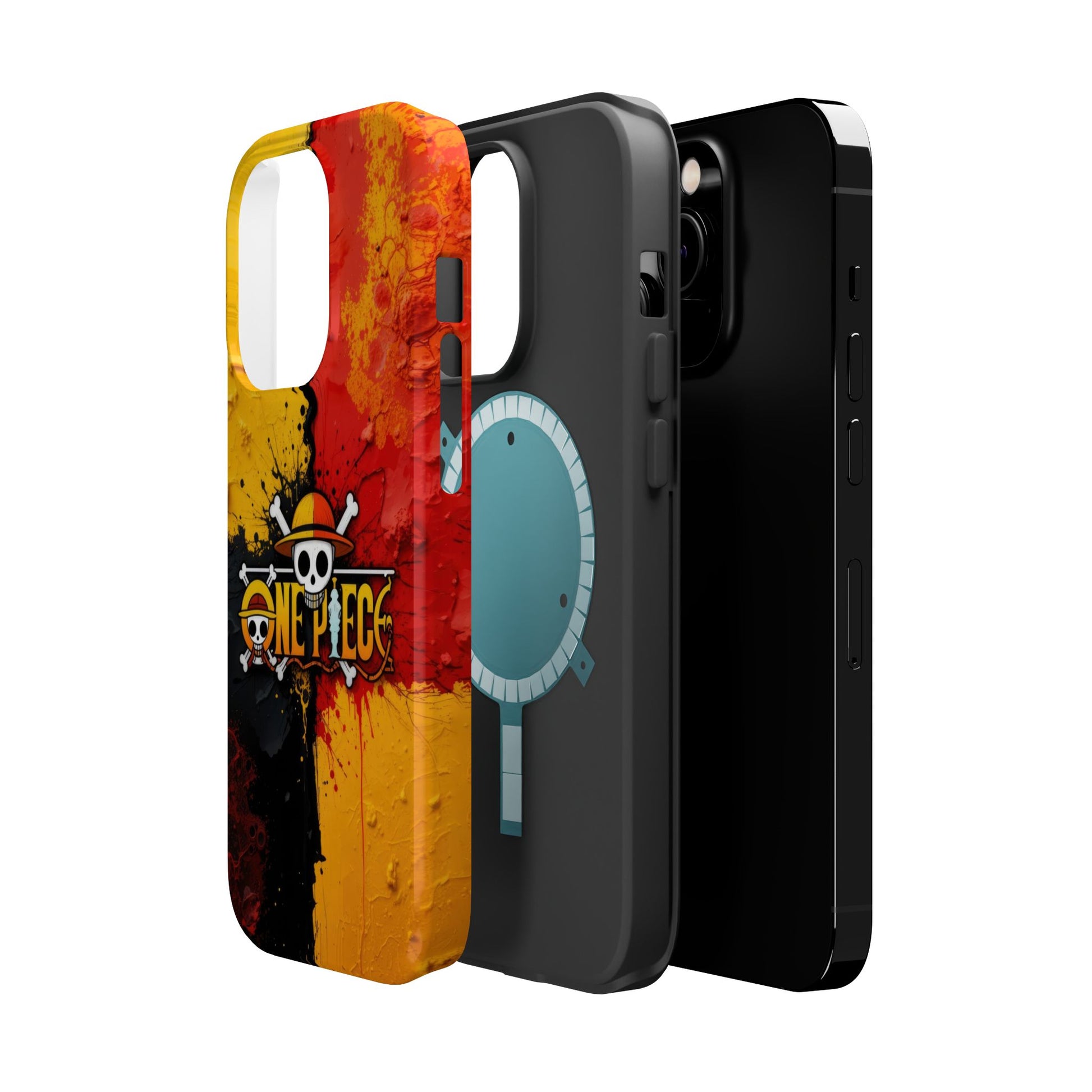 One Piece Vibrant Magnetic iPhone Cases, Anime Accessories