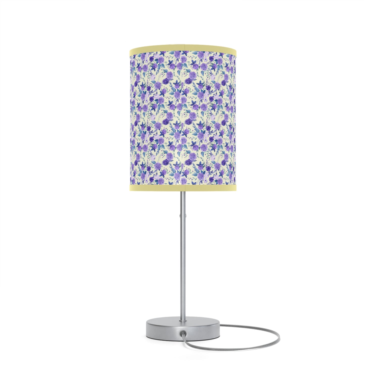 Violet Lamp on a Stand, US|CA plug / White