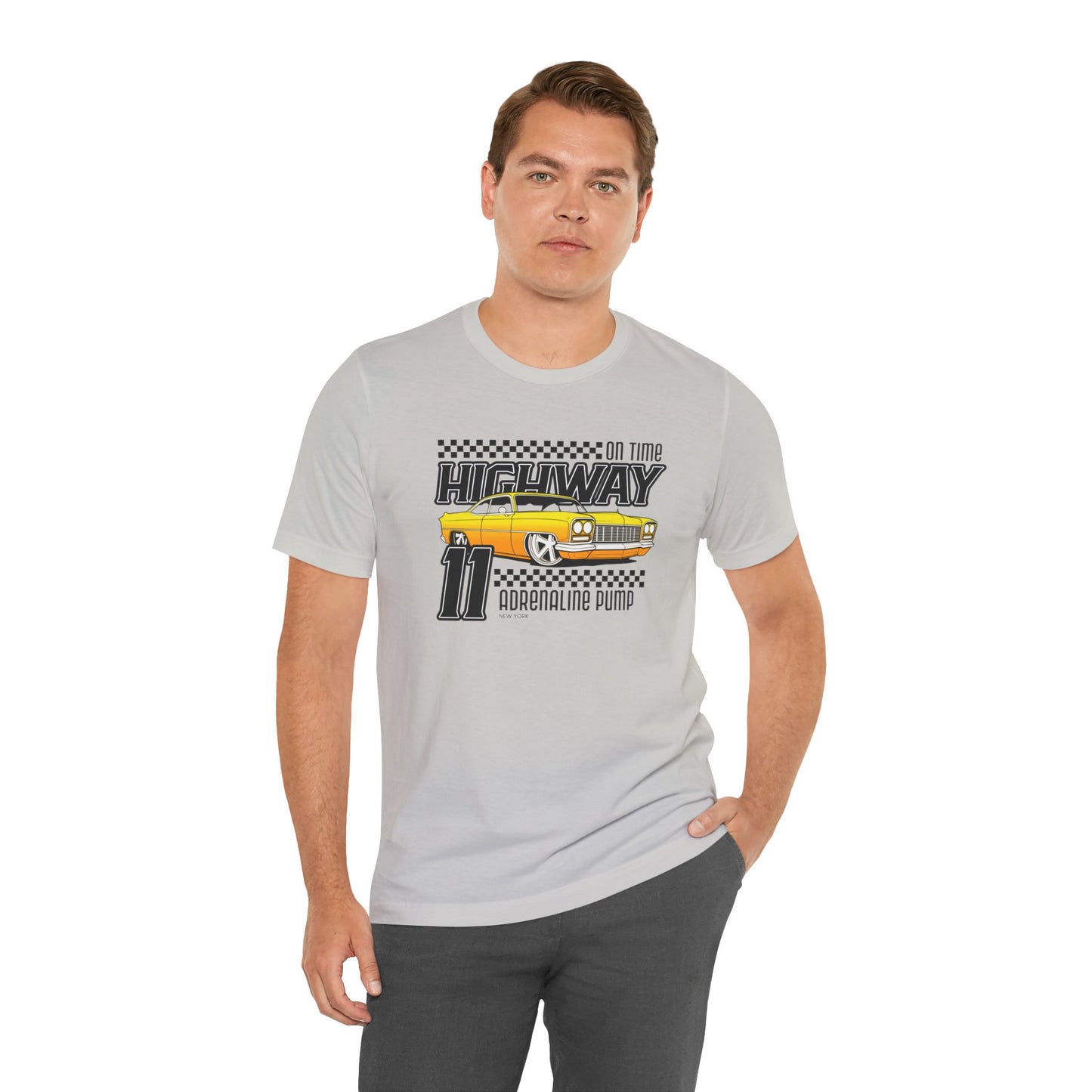 On Time Highway Adrenaline Pump Unisex Jersey Short Sleeve Tee