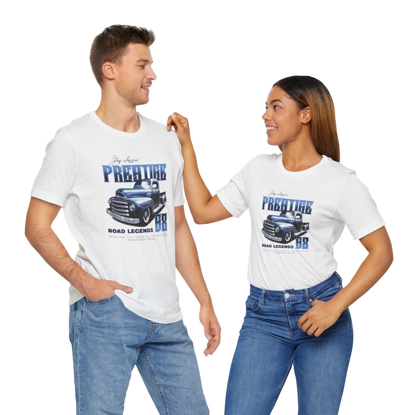 Stay Classic Prestige Road Legends Unisex Jersey Short Sleeve Tee