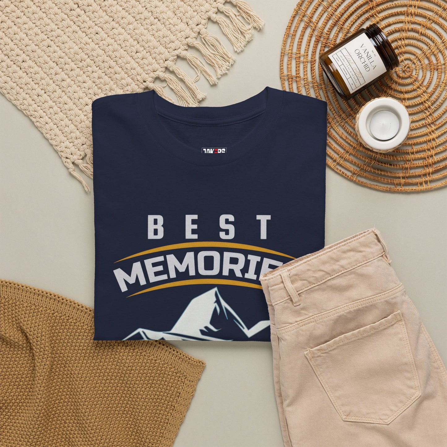 Camping Memories Unisex Heavy Cotton Tee