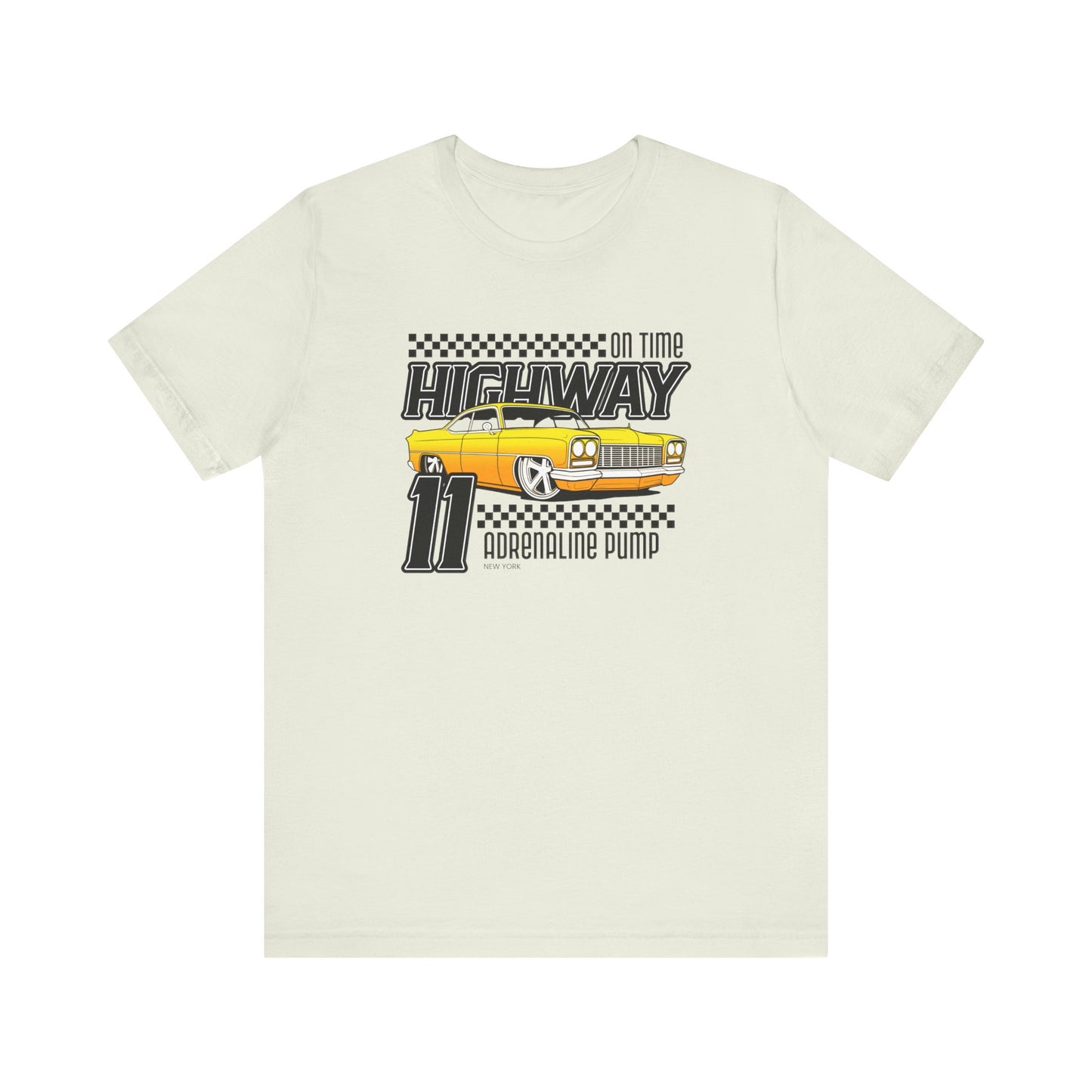 On Time Highway Adrenaline Pump Unisex Jersey Short Sleeve Tee