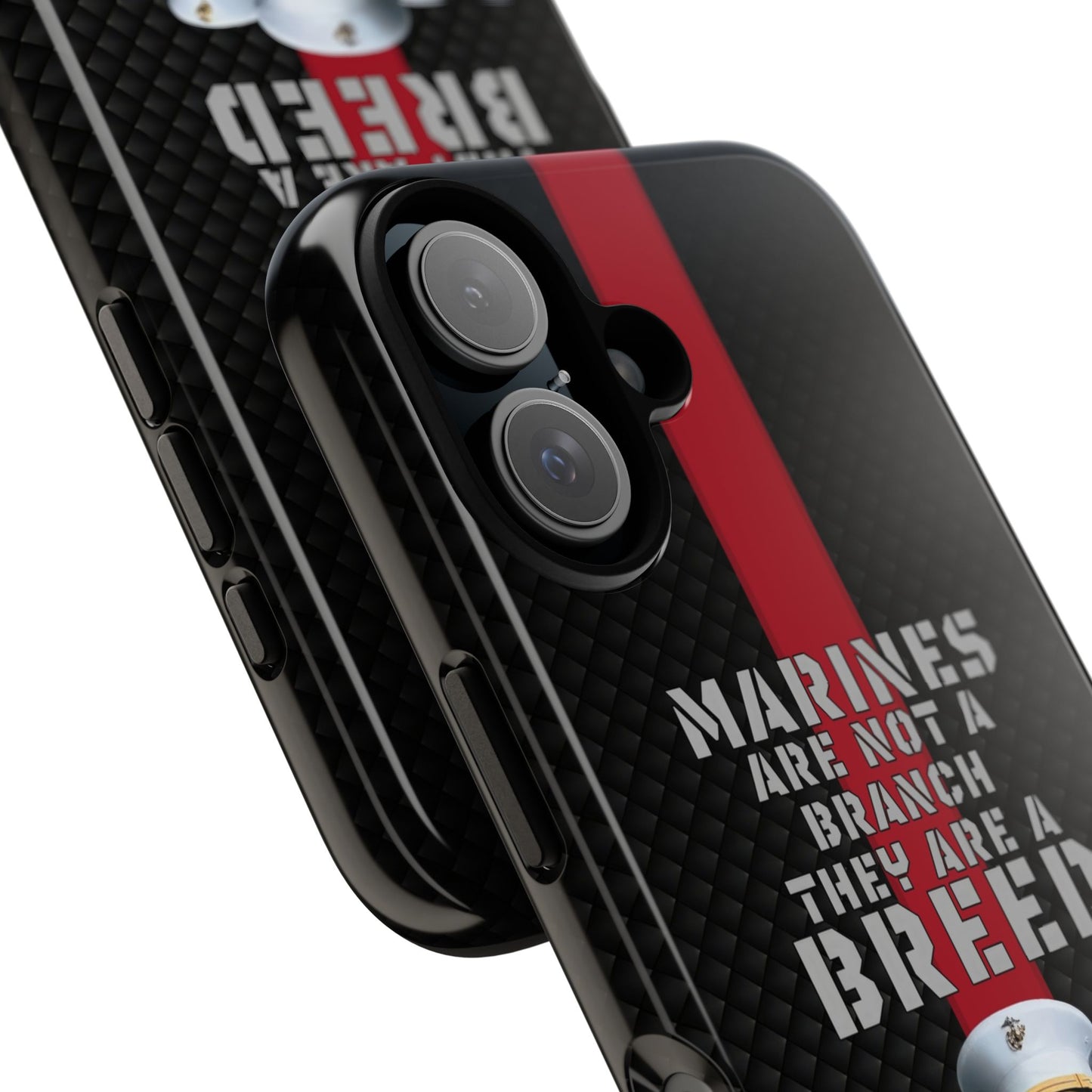 Marine Corps Tough iPhone Case - Proud Military Supporter