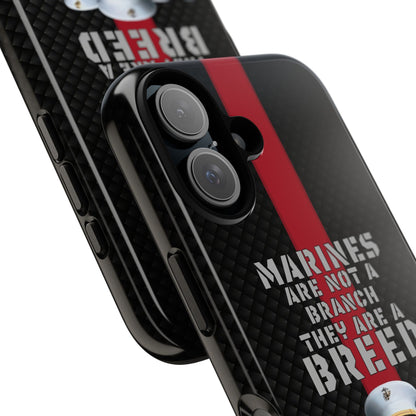 Marine Corps Tough iPhone Case - Proud Military Supporter