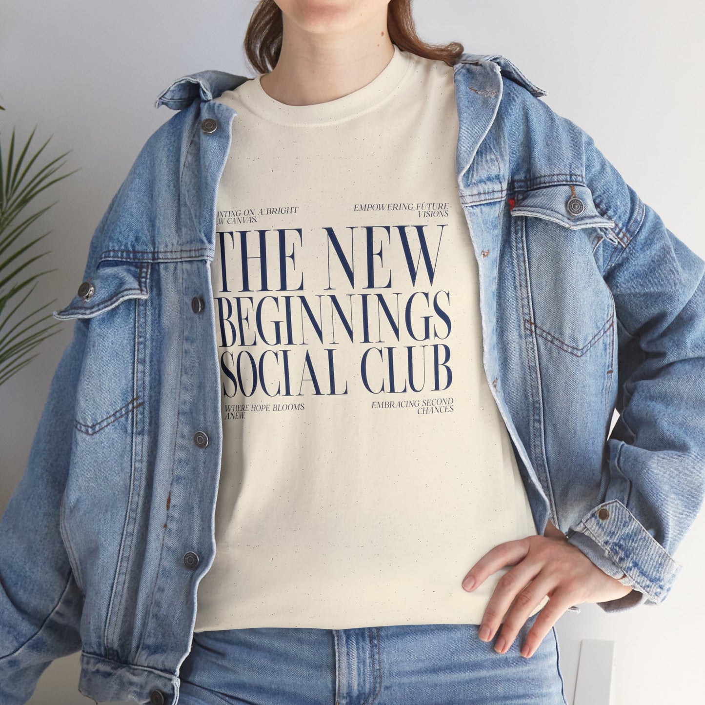 Camiseta unisex de estilo suave The New Beginnings Social Club 