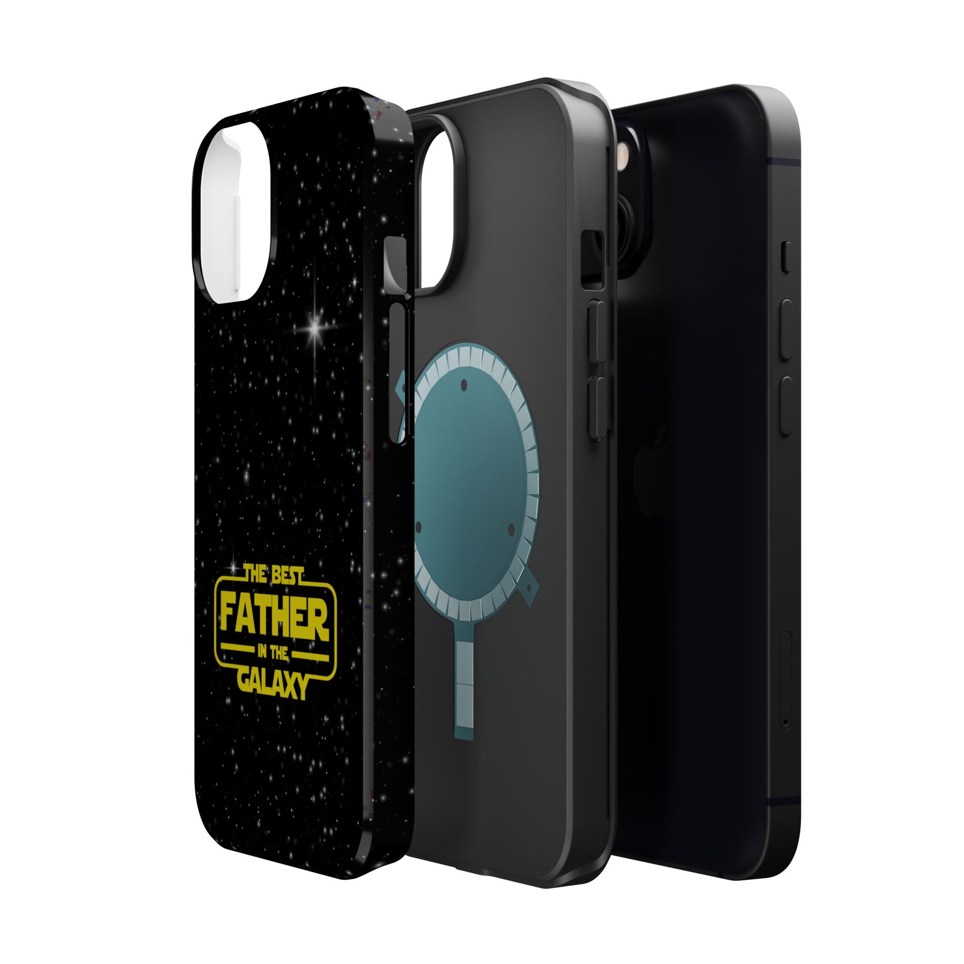 Galaxy-Themed iPhone Magnetic Case - Perfect Gift for the Best Father