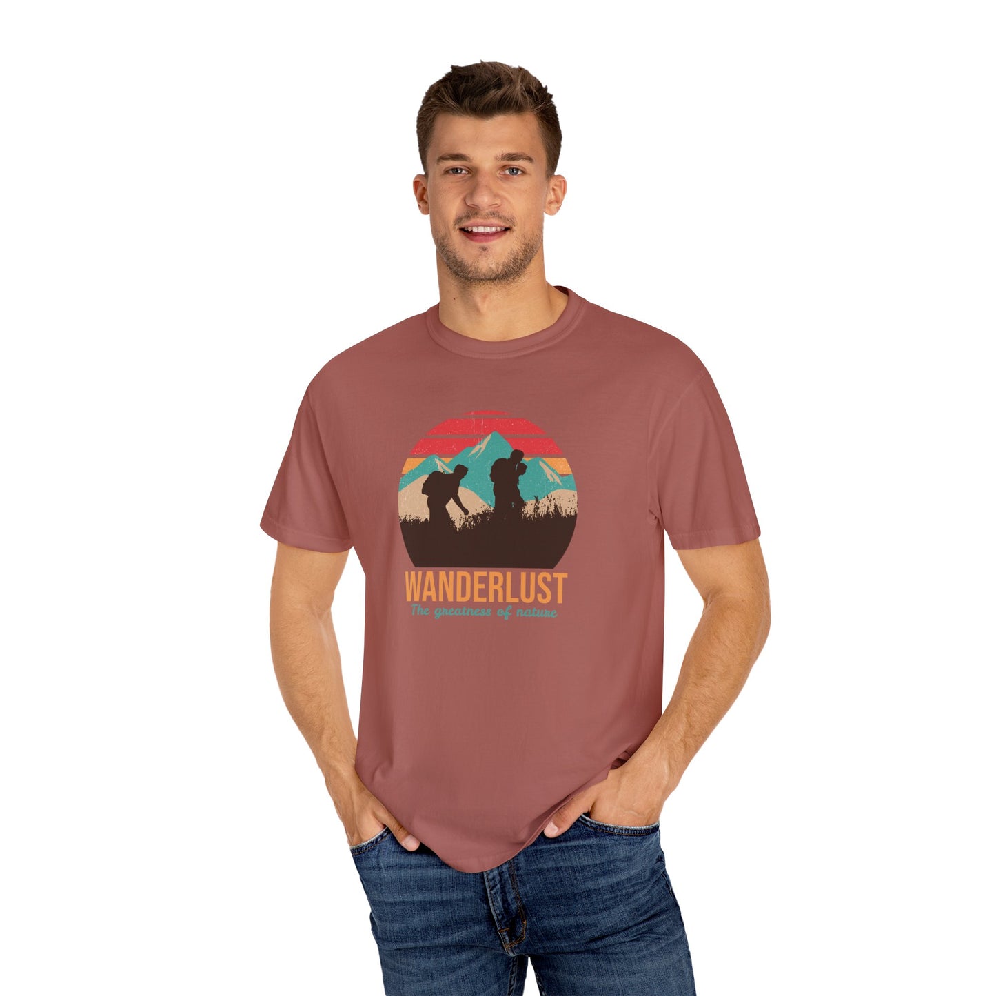 Wanderlust The Greatness The Nature Unisex Garment-Dyed T-shirt