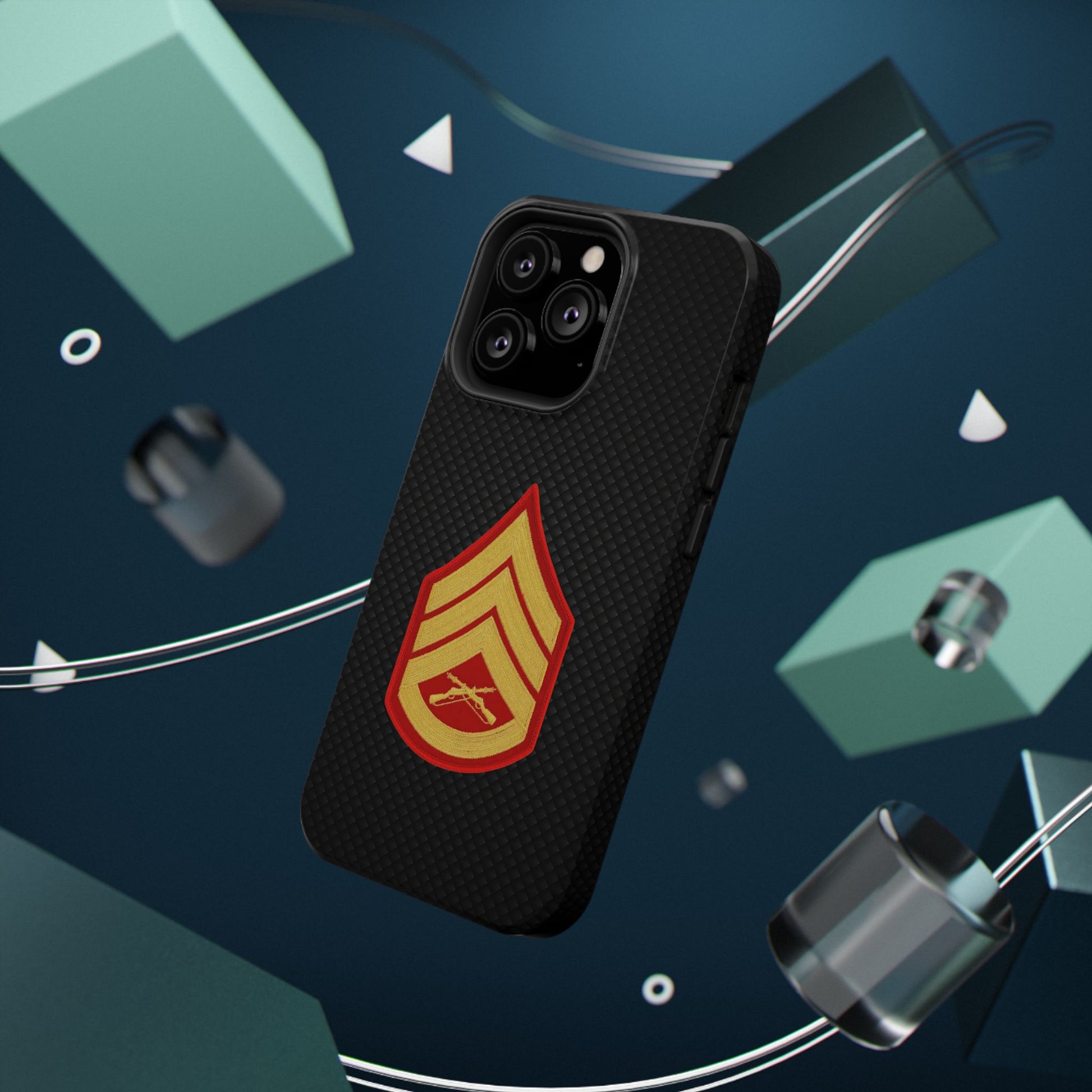 Rank Insignia Impact-Resistant Cases, Staff Sergeant