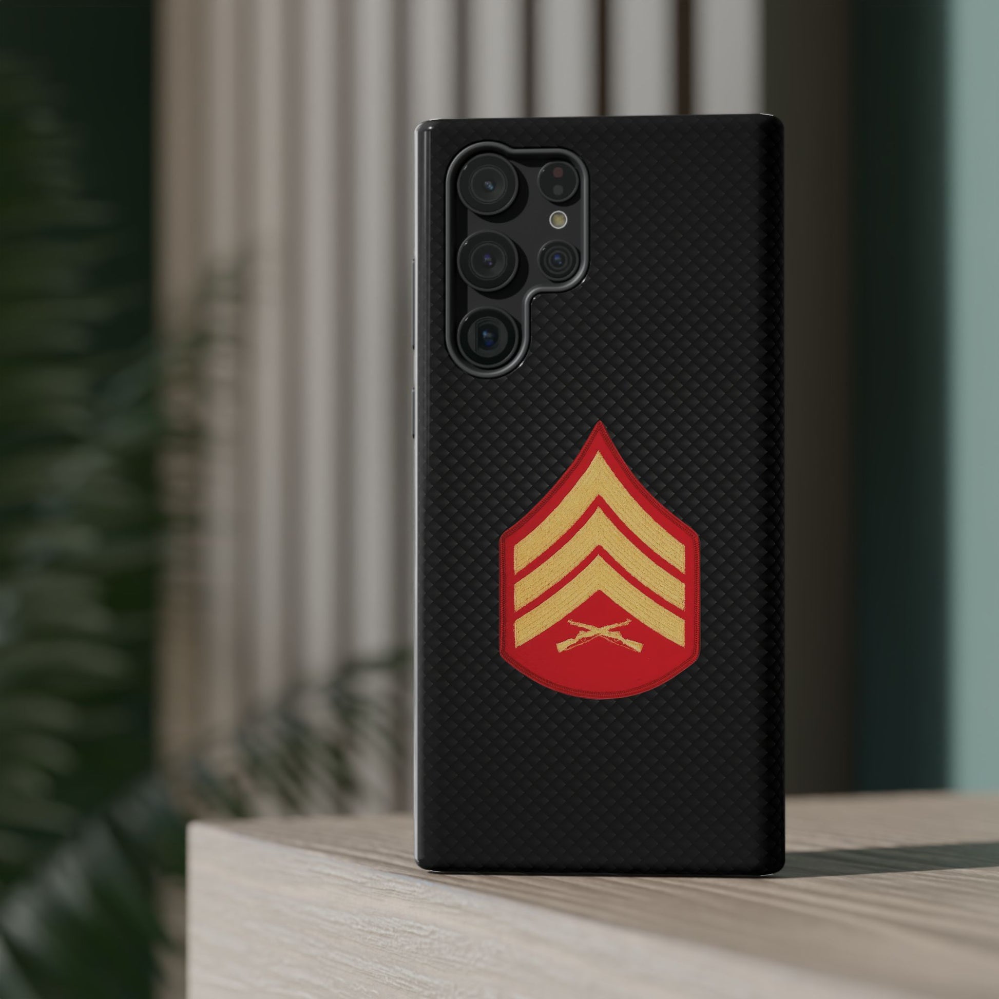 Rank Insignia Impact-Resistant Cases, Sergeant