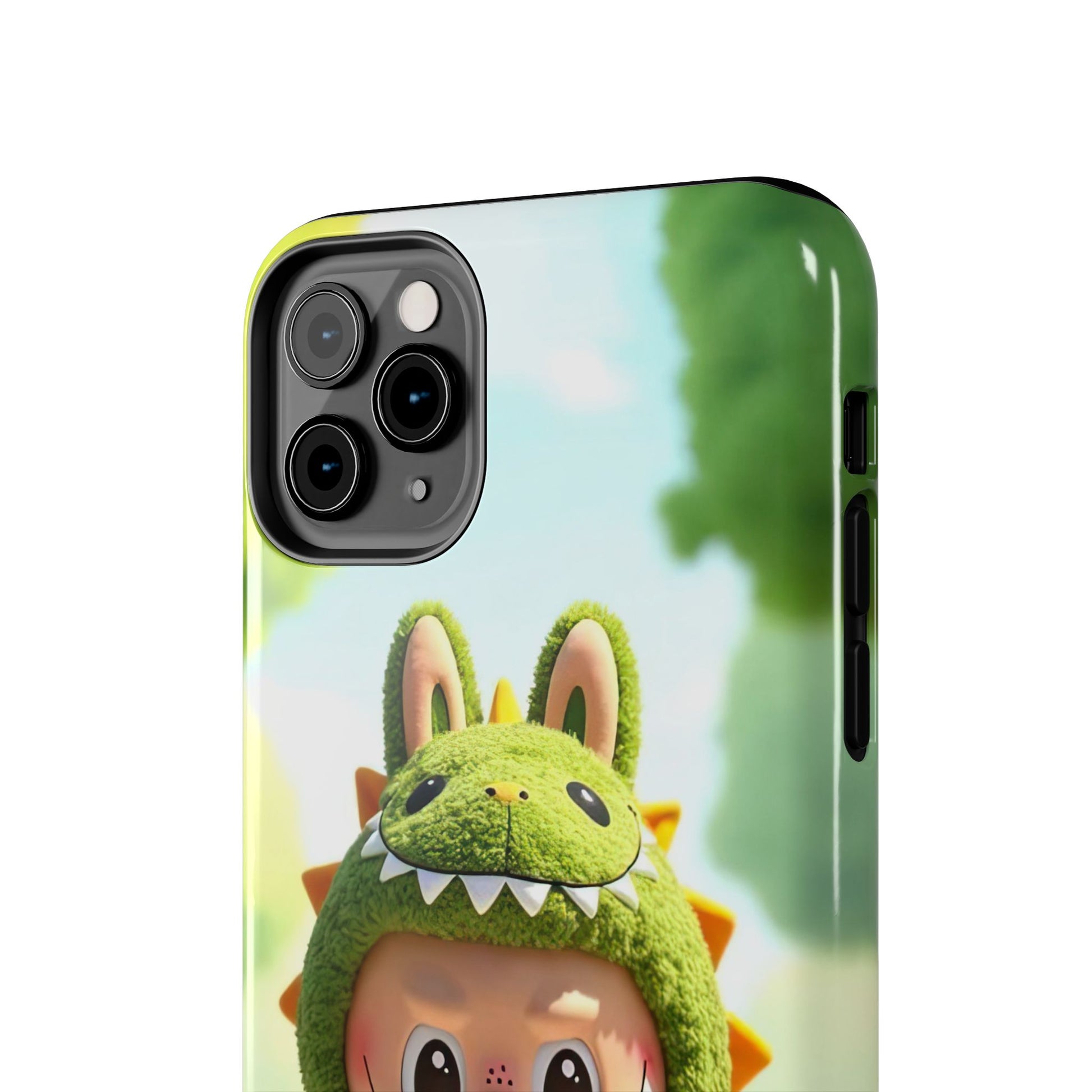 The Monsters Tough Case for iPhone Models – Playful Dinosaur Design, Dual Layer Protective Cover, Fun Mobile Accessory