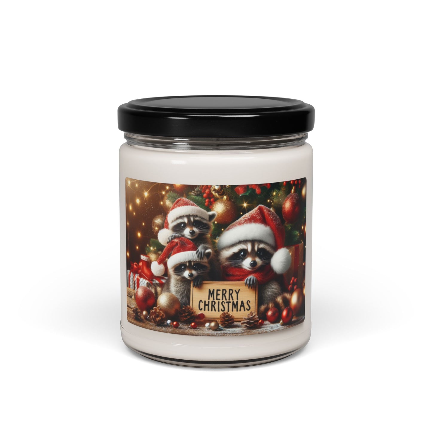 Festive Fur Family Scented Soy Candle, 9oz