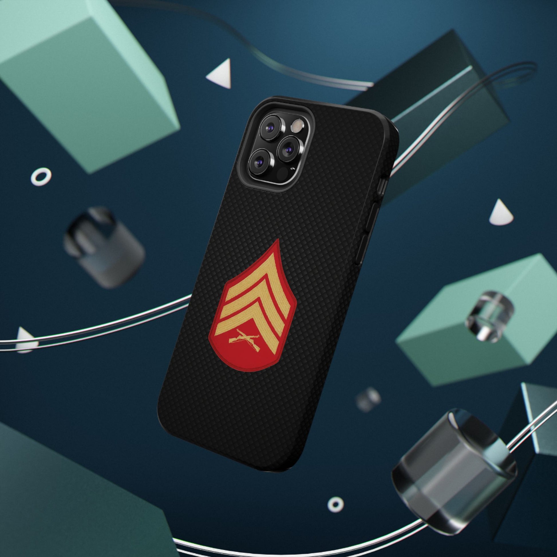 Rank Insignia Impact-Resistant Cases, Sergeant