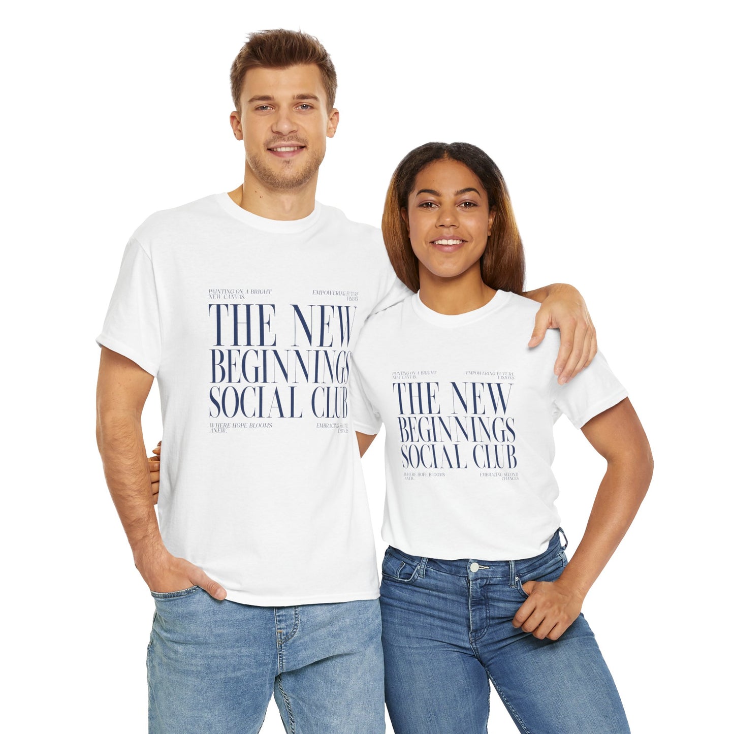 Camiseta unisex de estilo suave The New Beginnings Social Club 