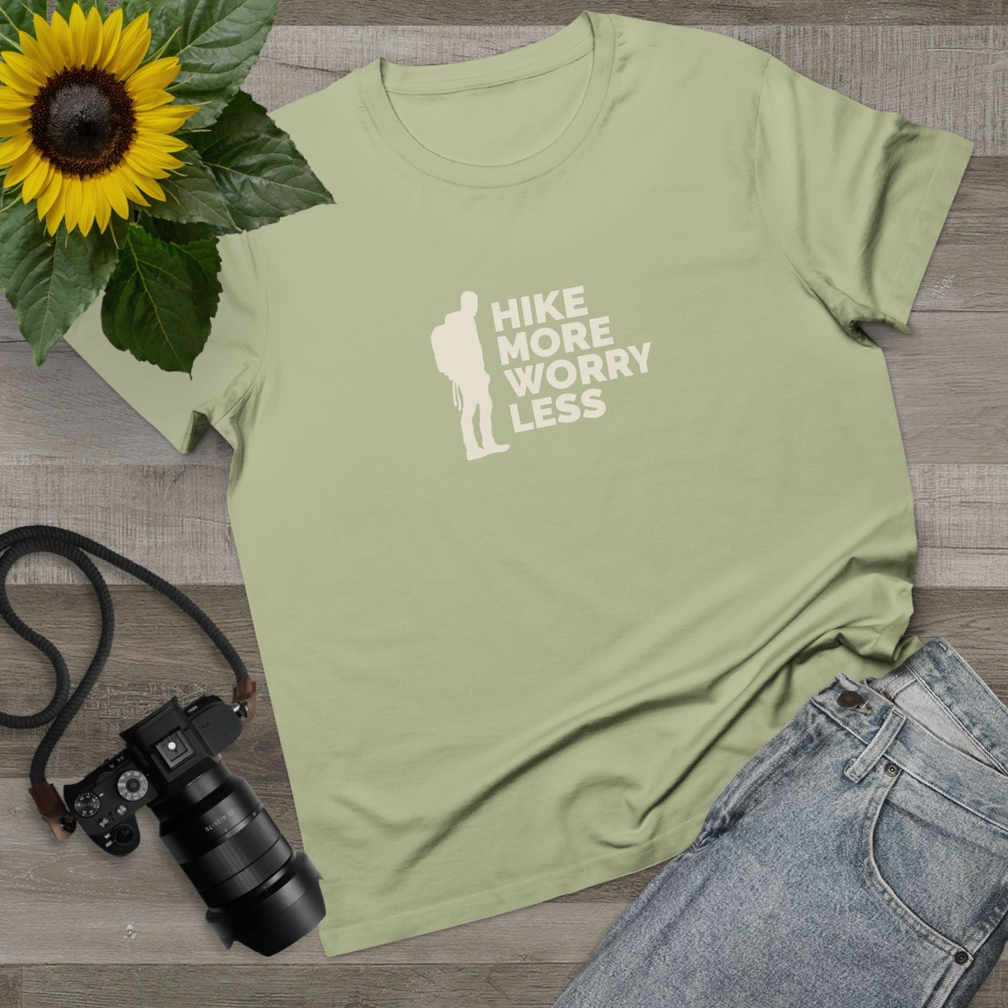 Hike More Worry Less Women’s Maple Tee