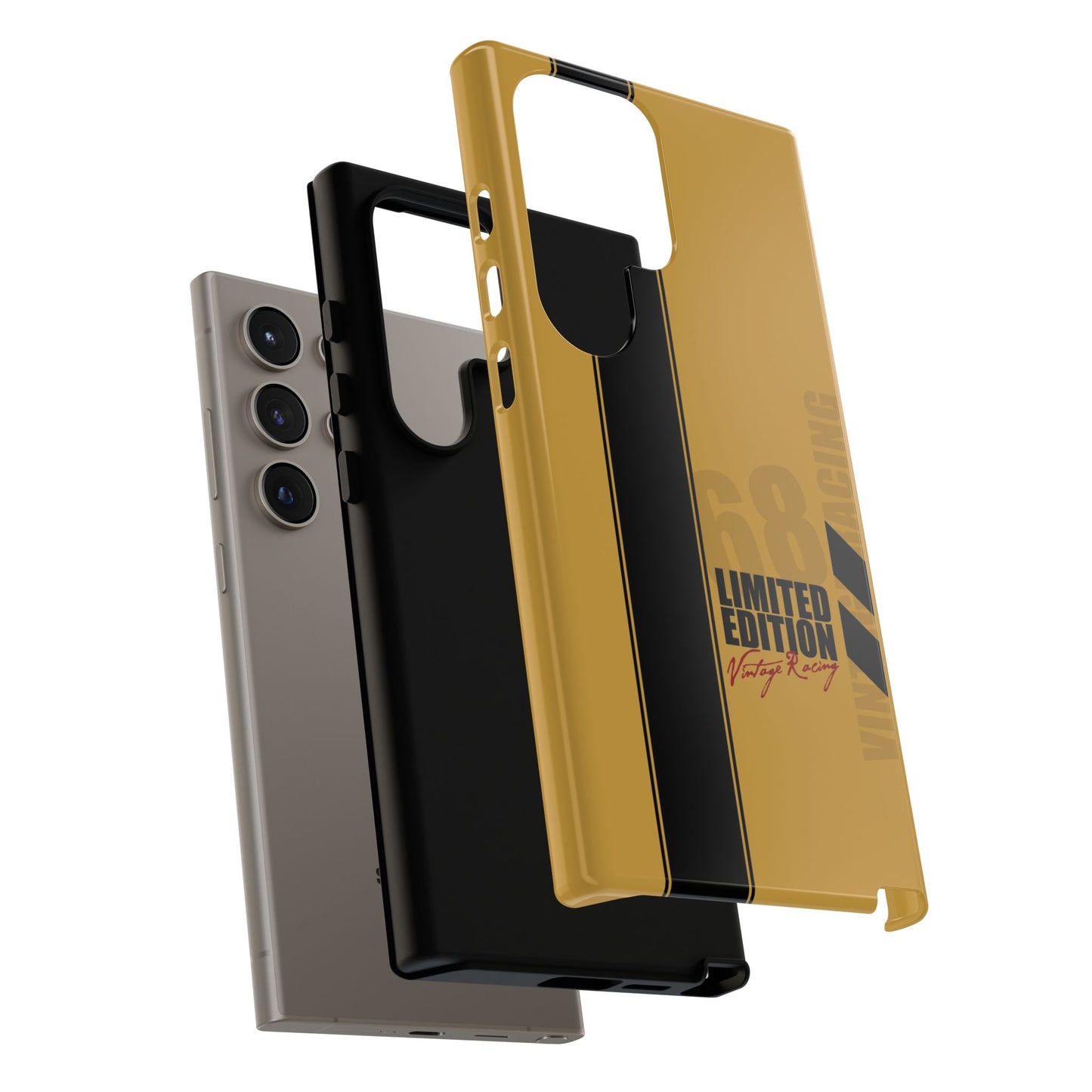 Vintage Racing 68 Tough Case, Retro Racecar Design