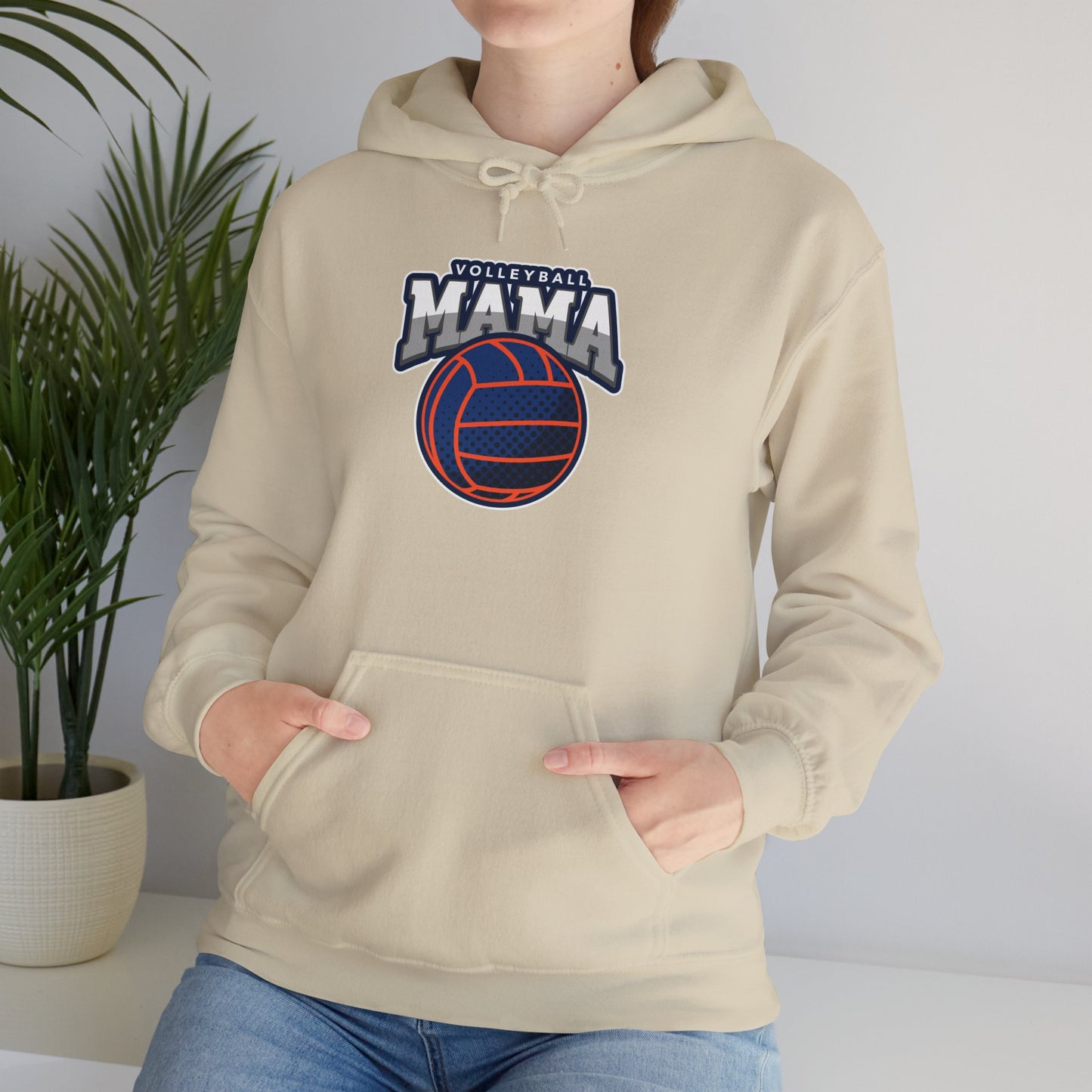 Volleyball Mama Unisex Heavy Blend™ Hooded Sweatshirt