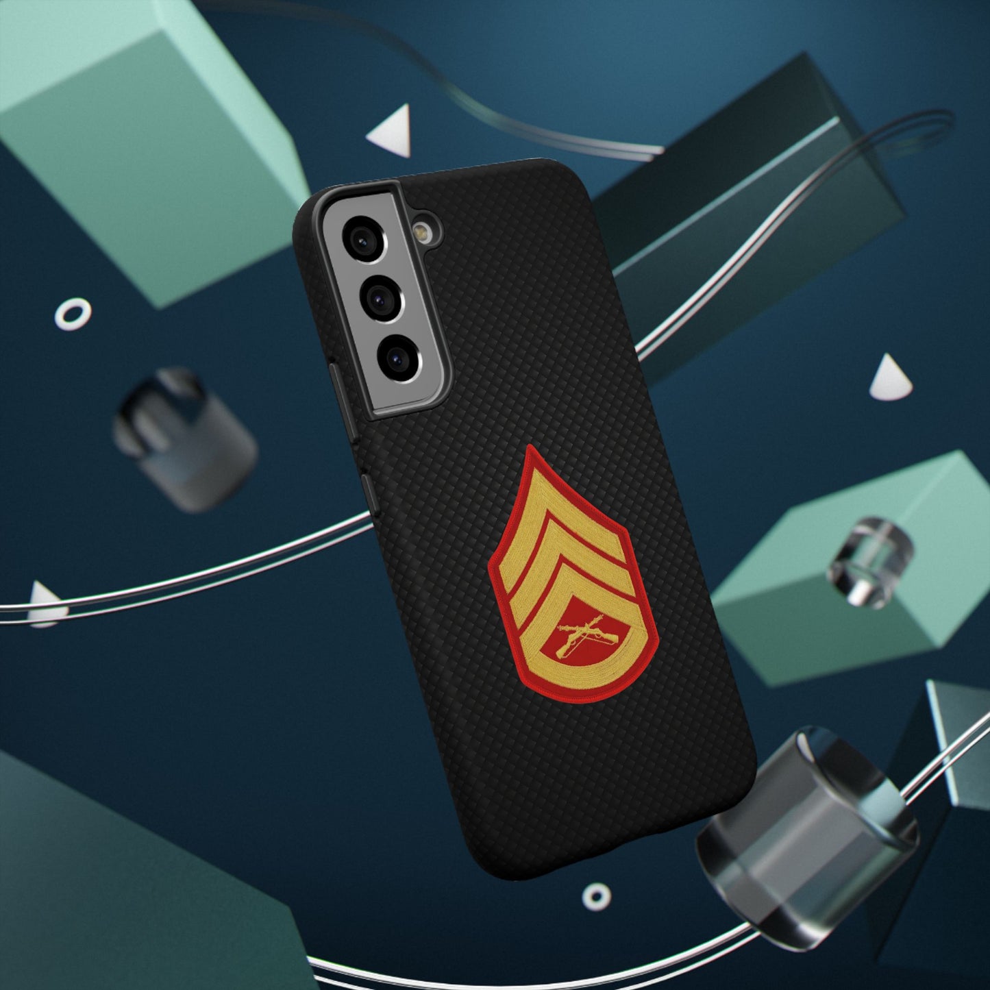 Rank Insignia Impact-Resistant Cases, Staff Sergeant