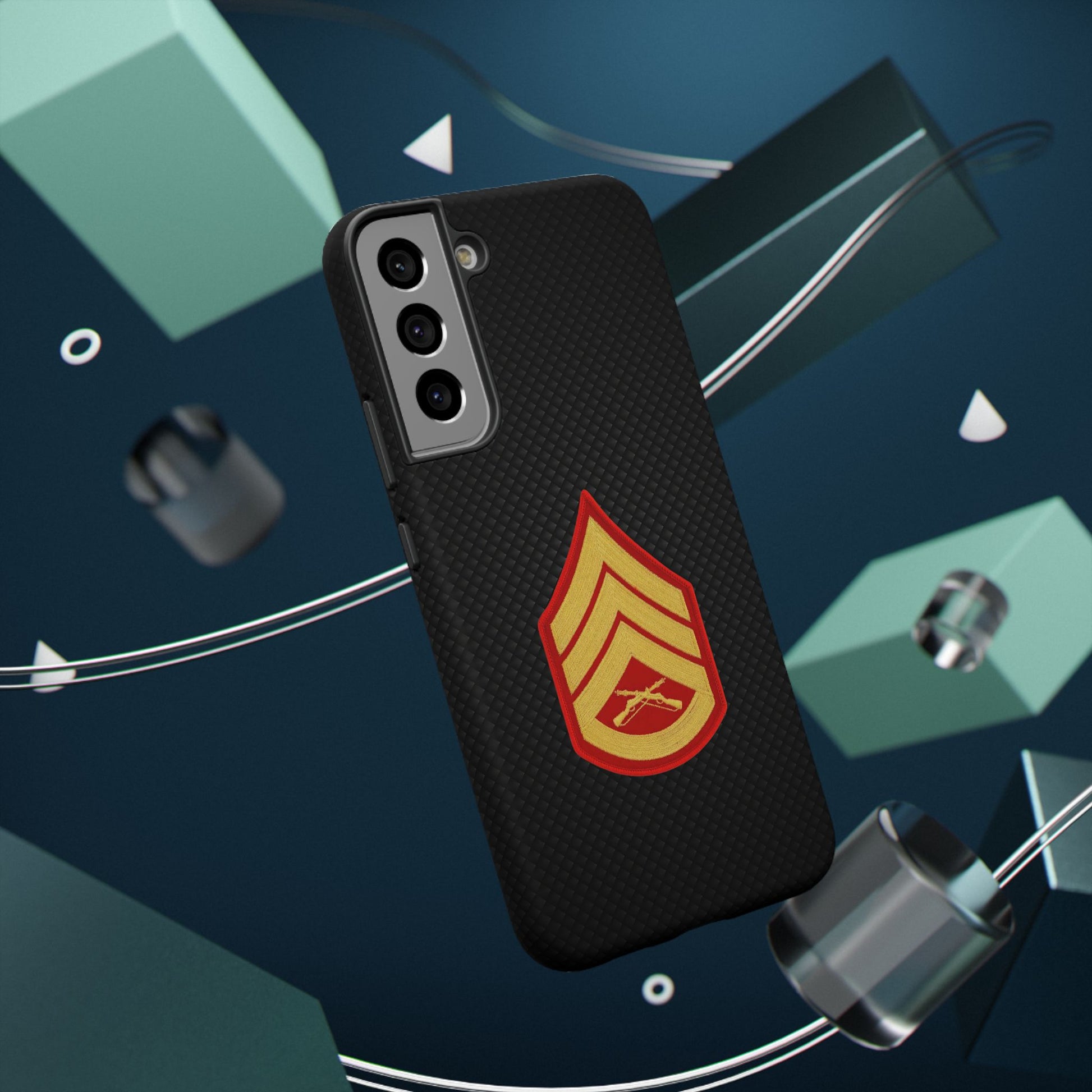 Rank Insignia Impact-Resistant Cases, Staff Sergeant