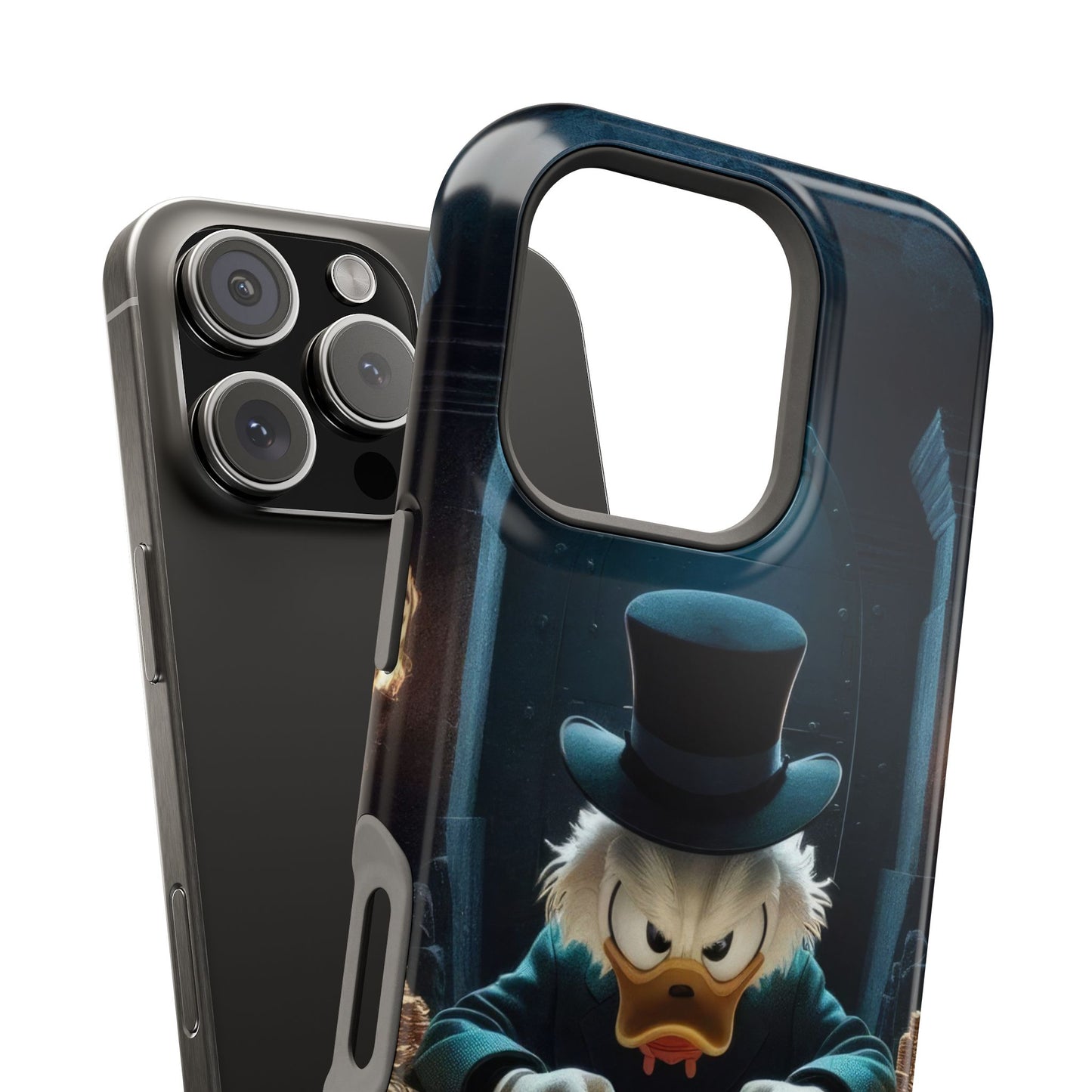 Magnetic Phone Case - Scrooge McDuck Design